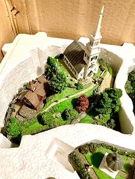 最終お値下げ！ダンバリーミントジオラマ　F ishermans cove Amazon.co.jp: ダンバリーミント 海辺の街の風景 4ピースセット